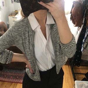 Pearl and Bead Embellished Jacket